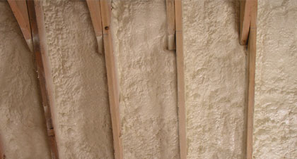 closed-cell spray foam for Lowell applications
